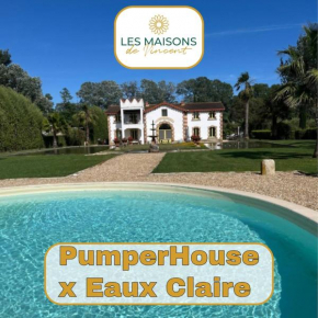 Pumper House x Eaux Claire - Piscine - 2 Jacuzzi